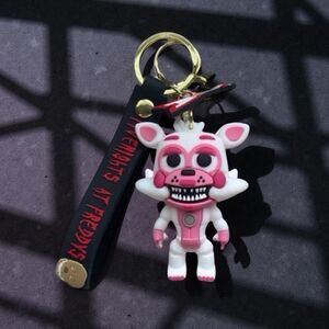 Five Nights At Freddys Mangle Game Bonnie Backpack Clip Keychain Figure B15
